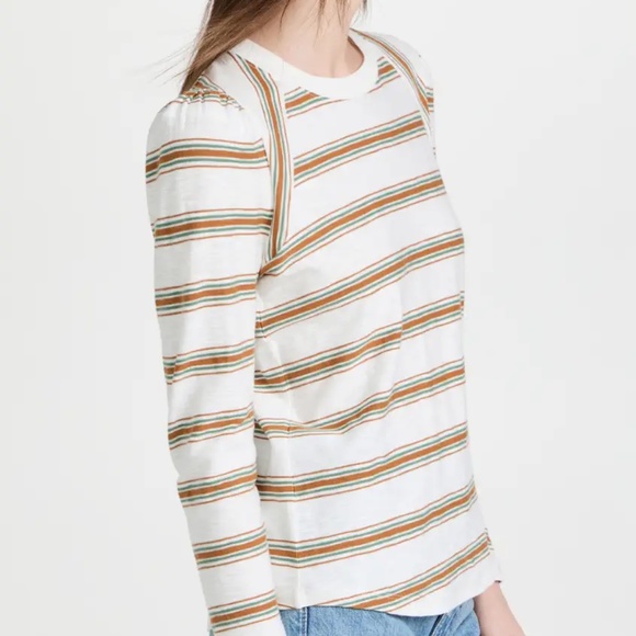 Veronica Beard Jean Mason Baseball Tee - Picture 4 of 13